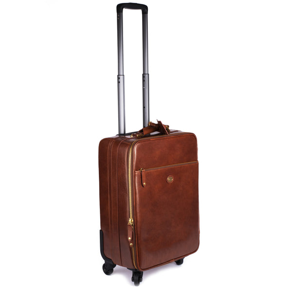 The Bridge Bags - Leather Luggage Suitcase at Douglas Attire